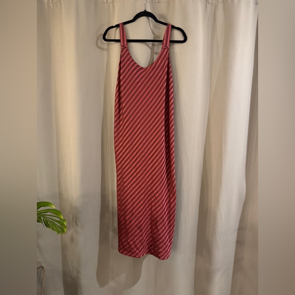 NWT Cabernet Red Striped nightgown